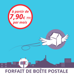 6 mois de boîte postale à Marseille 5ème - Ouvrir une Boîte postale en France