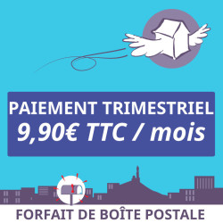 3 mois de boîte postale Marseille 5ème - Ouvrir une Boîte postale en France