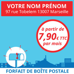 Boîte postale à Marseille 7ème