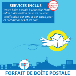 Boîte postale à Marseille 7ème