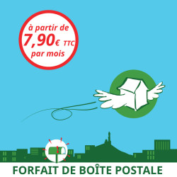 Boîte postale à Marseille 1er