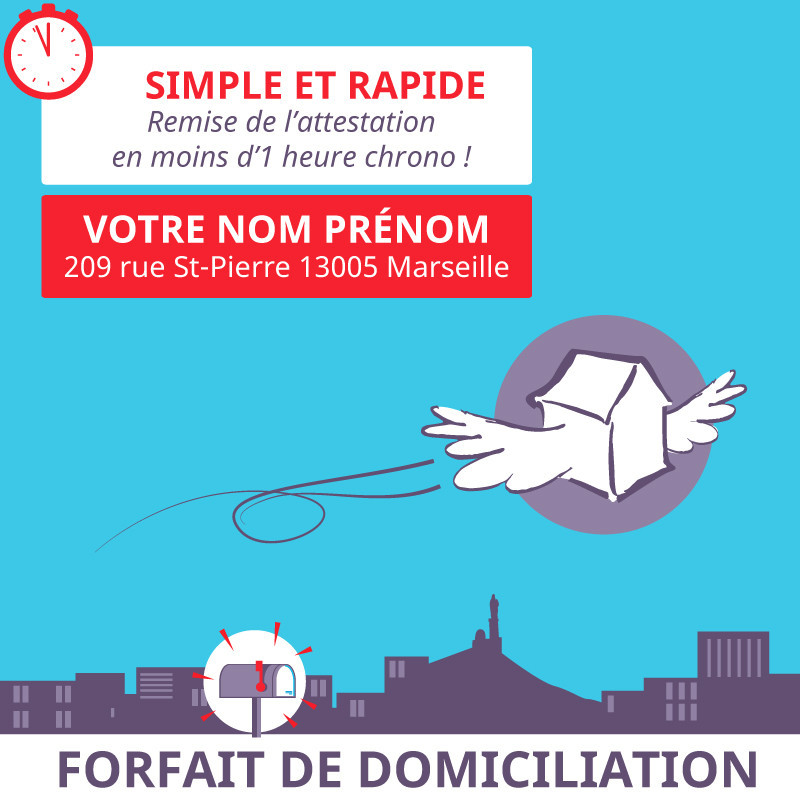 boîte postale Marseille 5ème - Ouvrir une Boîte postale en France