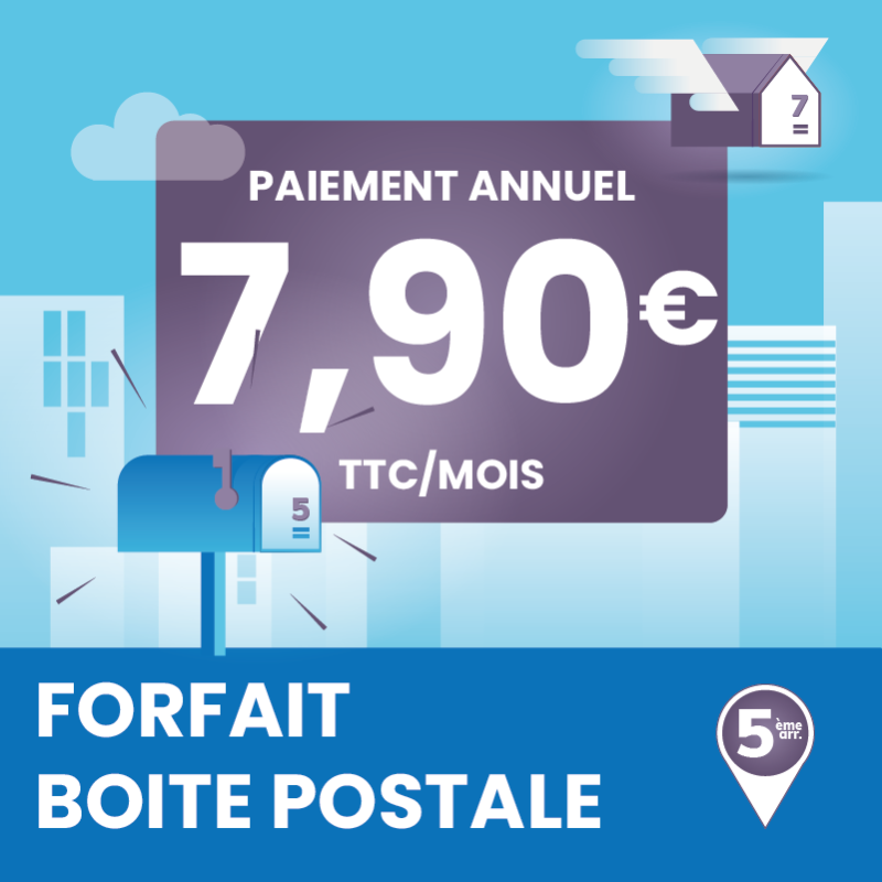 1 an de boîte postale à Marseille 5ème - Ouvrir une Boîte postale en France
