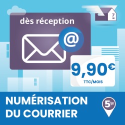 Numérisation R/V du courrier